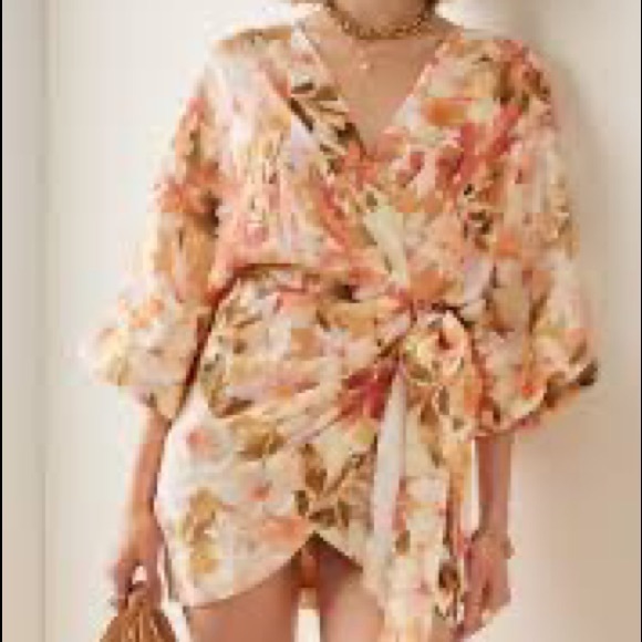 Significant other - Kenna Floral Mini Wrap Dress - new with tags - Picture 12 of 12